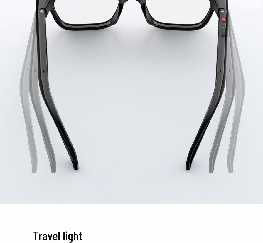Smart Glasses with 800W Pixel HD Camera and AI Recognition