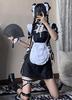Chinesische Lolita Chinesisch Beliebt für High-School-Schüler Größe [CAWILXHA] Kleid, Cosplay, Schwarz, Sexy, Kleid, Stil, (Weißes Set, S)