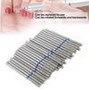 50pcs Portable Nail Drill Bits Dead Skin Removal Nail Grinding Polishing Head Accessory (M-41.25)
