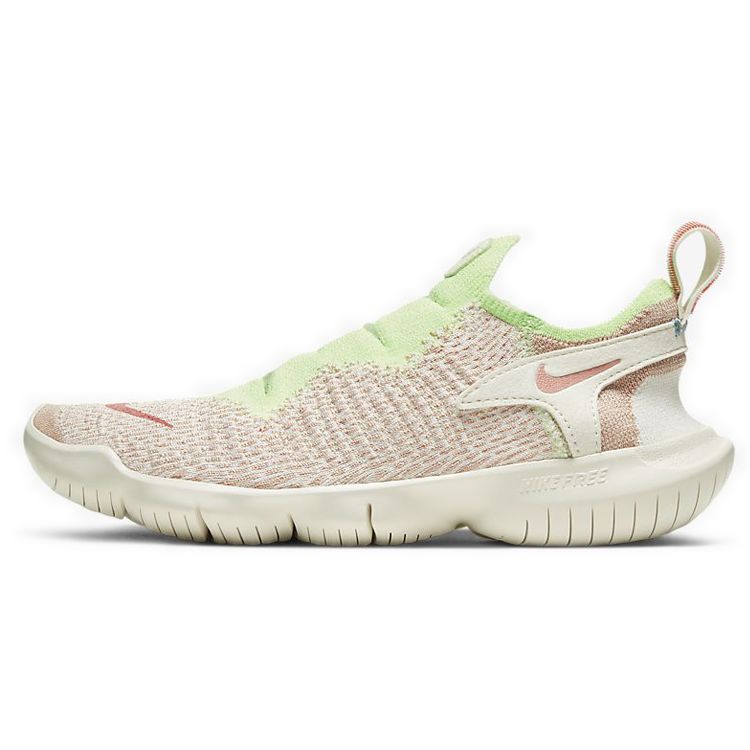 

Nike Free RN Flyknit 3.0 2020 Женские кроссовки Sail Pale Ivory, разноцветные, розовый кварц CJ0267-100