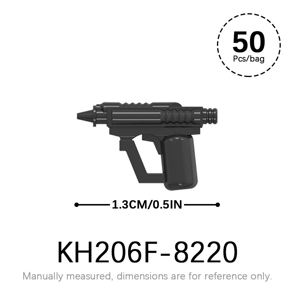 50pcs/lot Military Weapons Set SWAT WW2 Action Figures Parts MOC Bricks Star WW2 Corps Gun Accessories Building Blocks Kids Toys