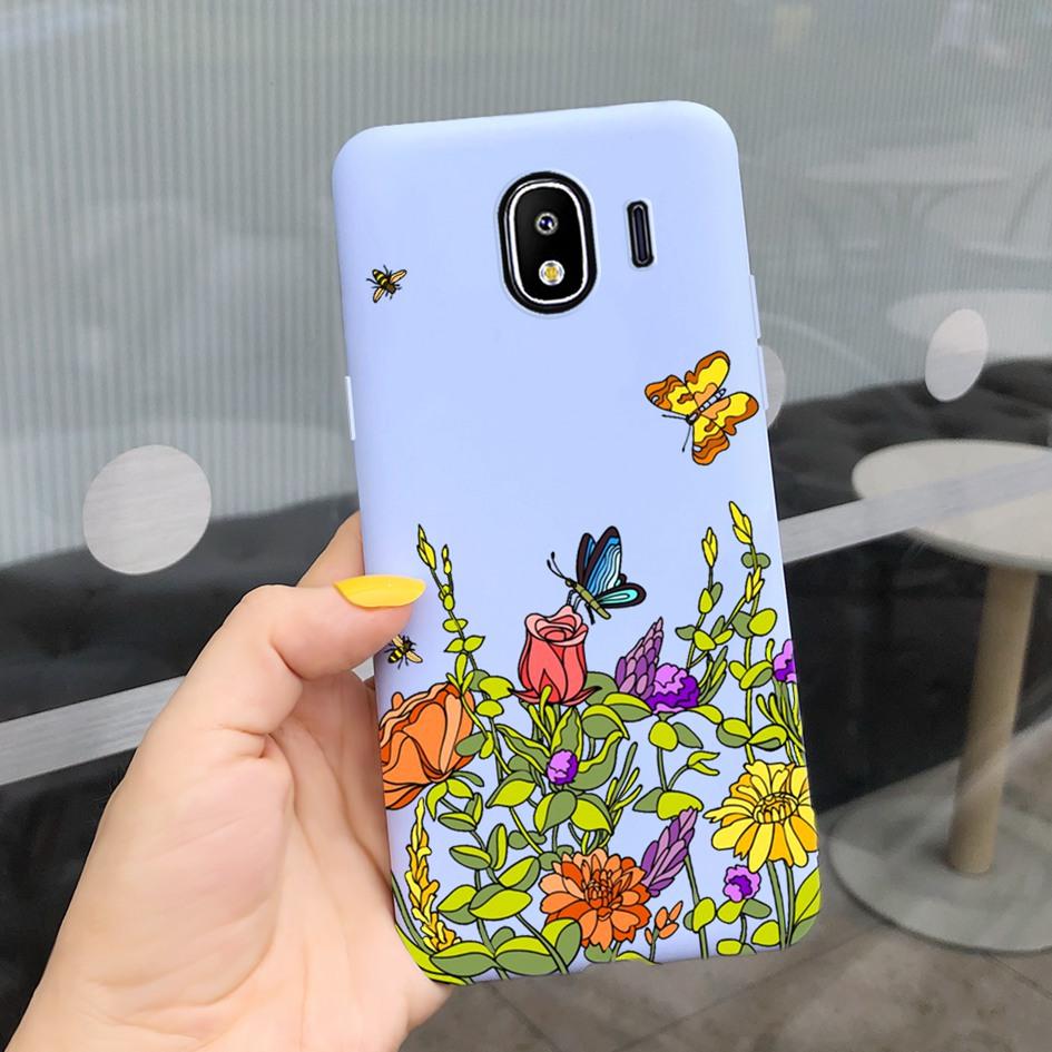 

For Samsung Galaxy J4 J6 2018 EU Case SM-J400F J600F Lovely Cartoon Protective Skin Cover For Samsung J4 2018 J 4 J 6 Soft Coque Samsung J4 2018