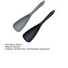 2Pcs Silicone Duckbill Spatula One-Piece Non-Stick Cooking Turner Heat-Resistant Scratch-Free Essential Kitchen Utensil for Frying And Serving