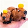 3D Printed Capybara Multi-jointed Action Figure Cute Animal for  Home Decoration Accessories Desk Figurines