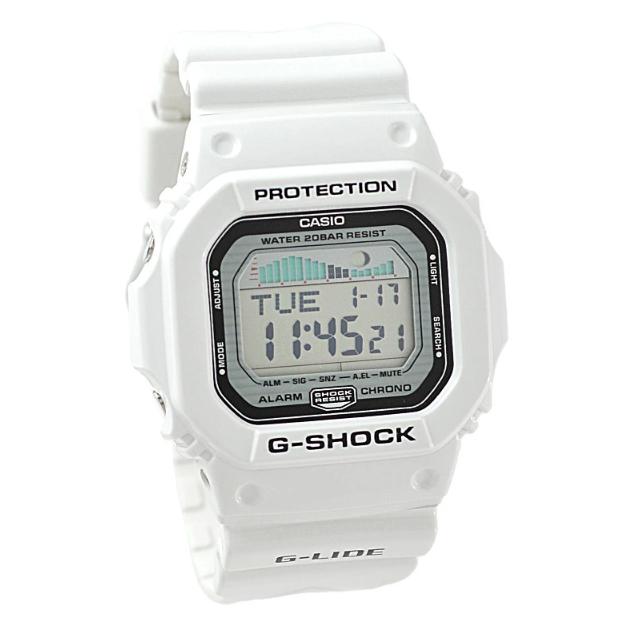 Casio White Watch G-Shock G-LIDE GLX-5600-7JF Men's