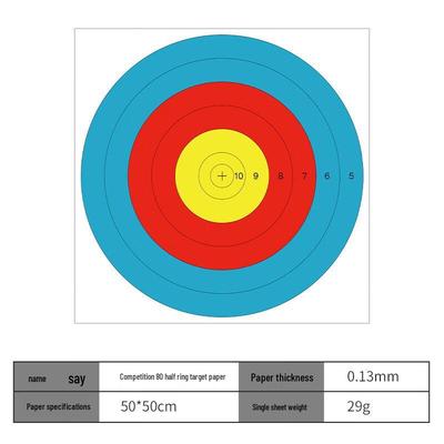 Brangdy Archery Competition Target Paper