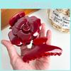 Spring Rose Trendy Hair Claw Clip In Multiple Sizes Perfect For Unique Hair Styles
