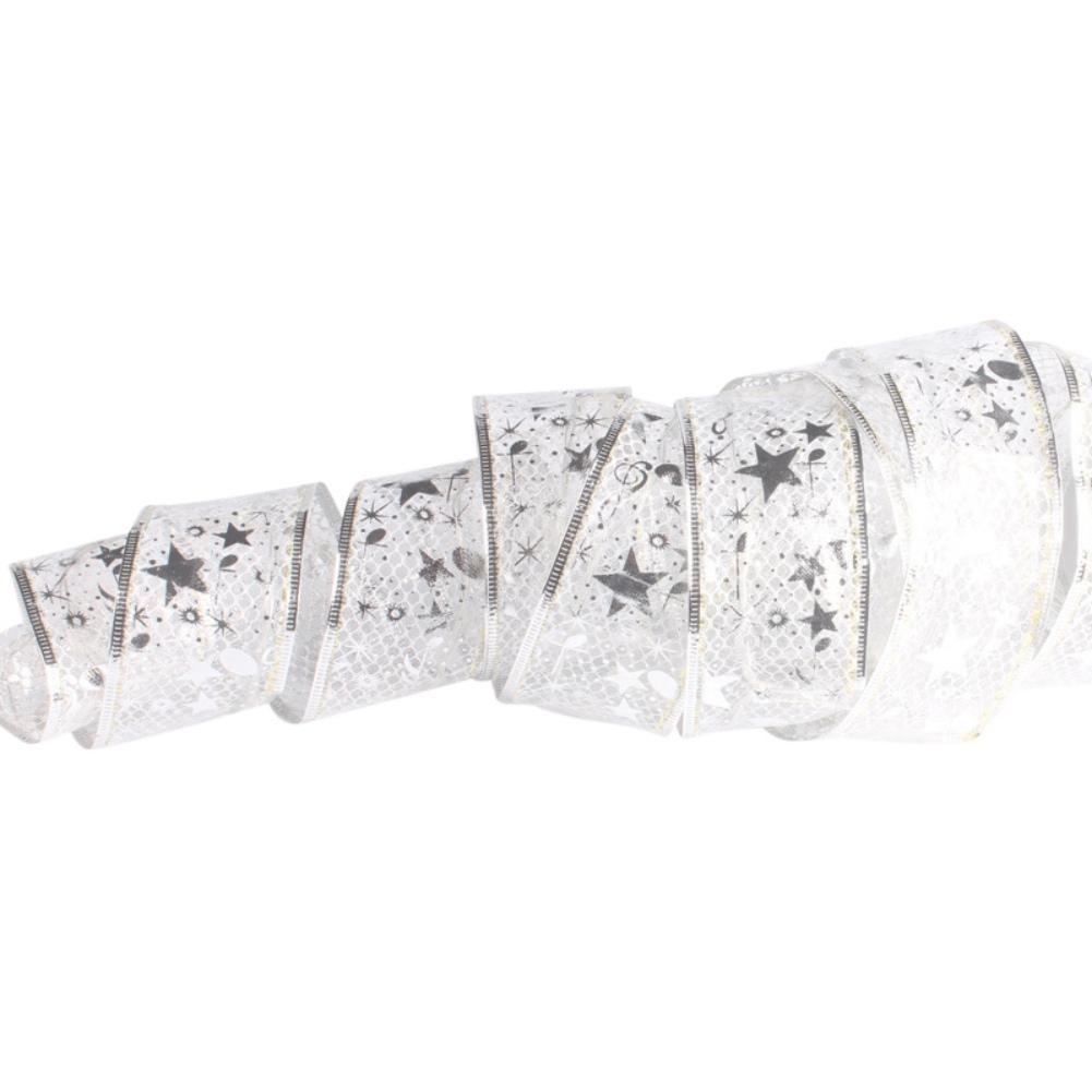 

Рождественская светодиодная лента, позолоченная двухслойная лента, рождественский свет, гирлянда, украшение для рождественской елки, подвеска, декоративная лента 1 meter