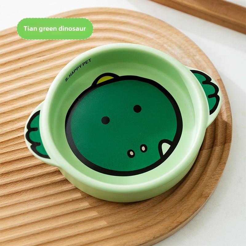 

Милая противоударная наклейка Двусторонняя керамическая миска для собаки Миска для кормления кошки Миска для питья Миска для собаки Миска для кошки, Миска для питомца