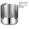Silbernes Metall Küchengerät Edelstahl Topfdeckel und Löffelhalter 2-in-1 Vertikaler Utensilienplatzsparender Werkzeug Organizer Halter Platzsparend