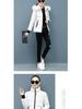 Women's Winter Short Cotton Jacket with Fur Collar - Slim Fit and Thickened for Warmth