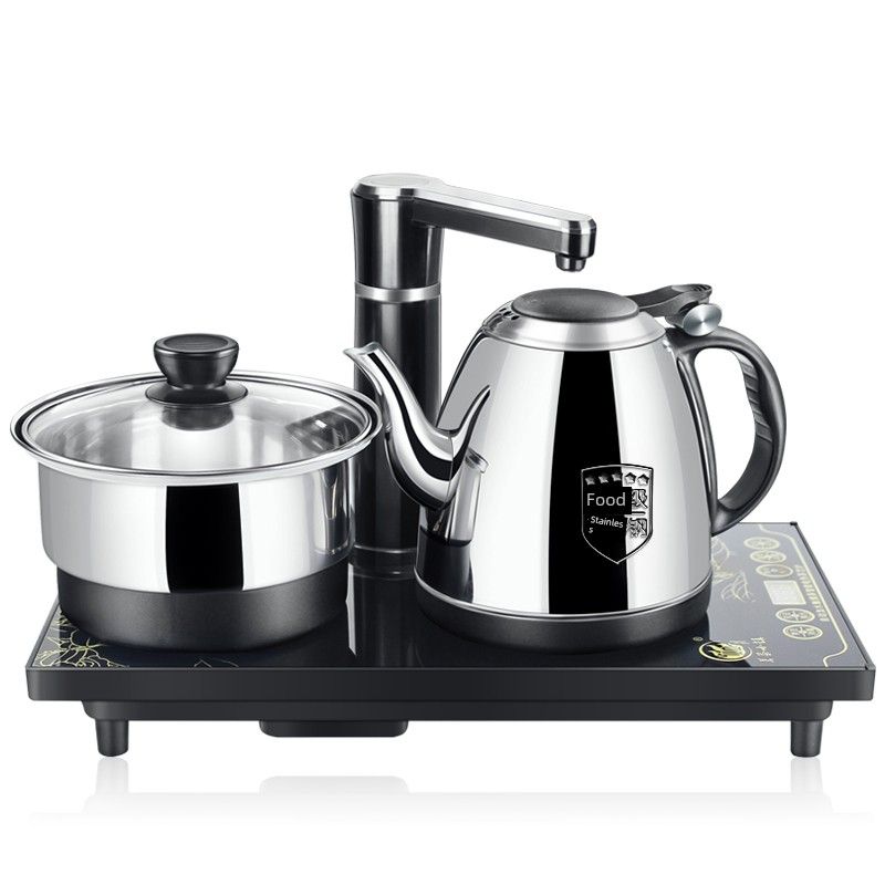 

Полностью автоматическая подача воды Быстрое кипячение Чайный набор 20*37 Чайник для воды Встроенная чайная плита Нержавеющая сталь Здоровое стекло Semi-automatic pumping stainless steel Suit