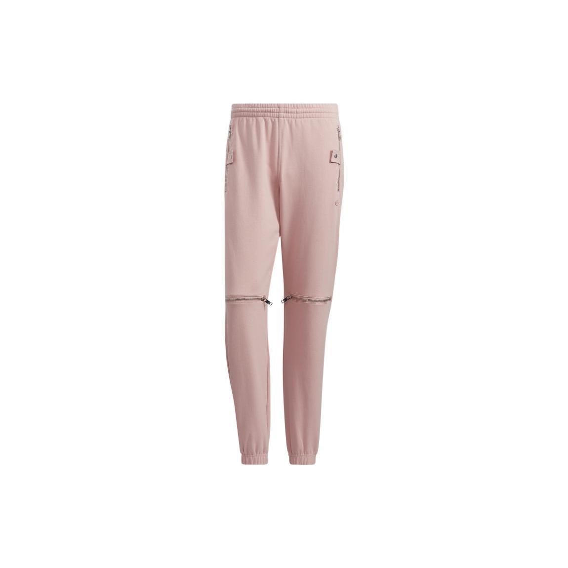 adidas originals Zip Knit Pants Pink Men s HH9432 L