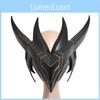 Máscara Yone de League of Legends com Espírito da Espada Iluminado para Cosplay e Halloween