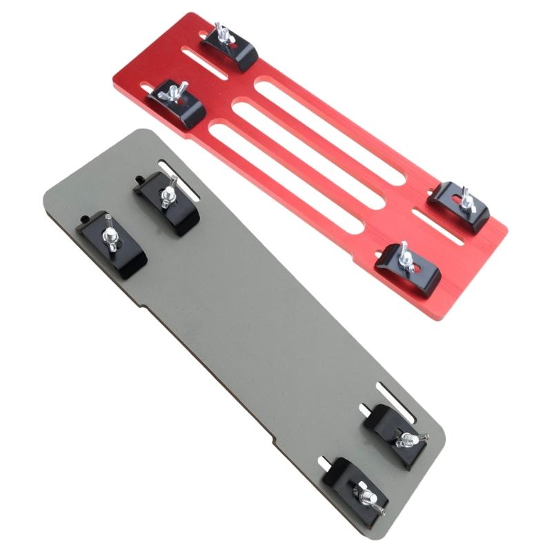 Adjustable Cutting Machine Base Plate Woodworking Circular Sawing Guide Rails Cutting Machine Guide Rails Plate Sawing Press