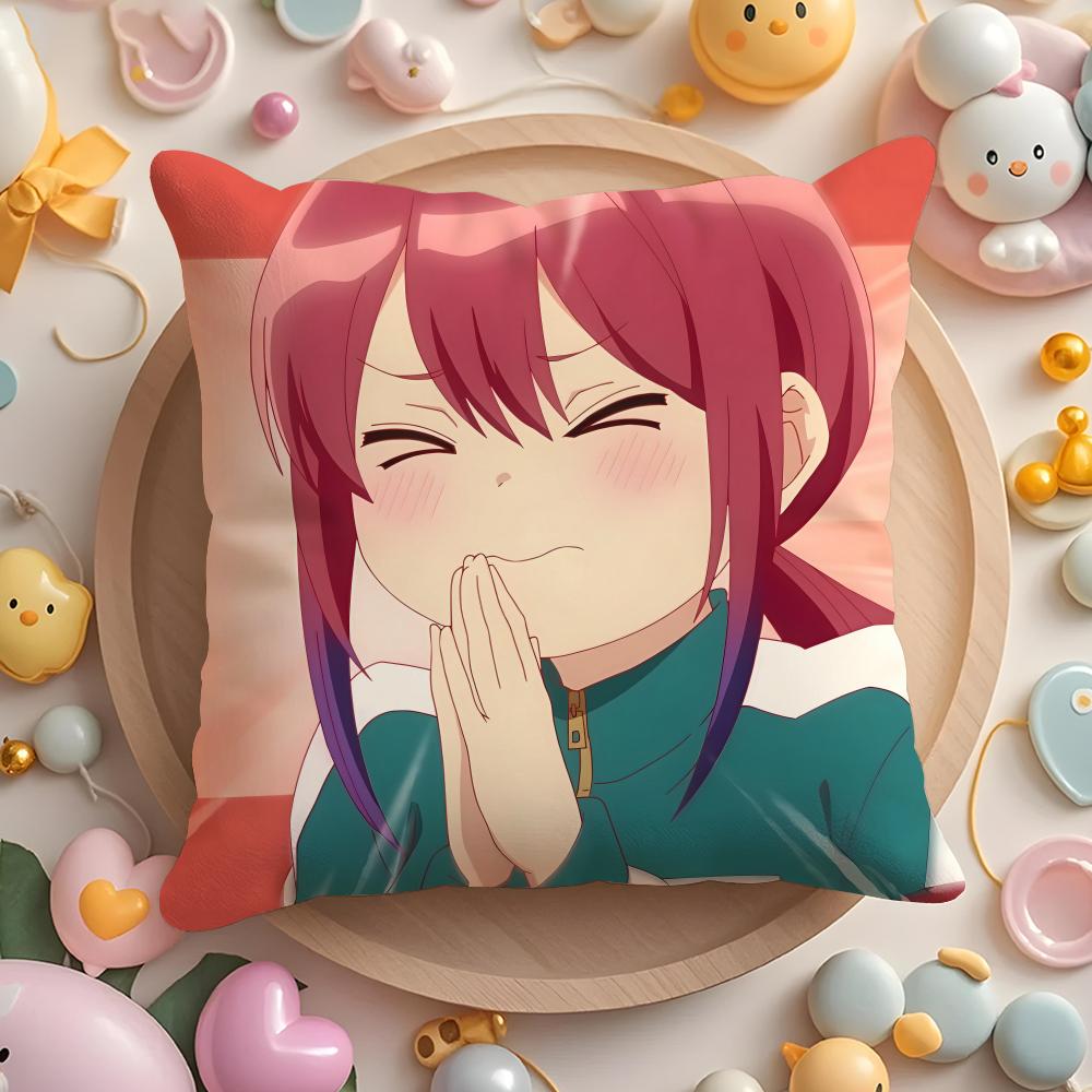 B-Bad G-Girl Anime Cushion Cover Home & Car Multi-Scene Pillow Cover - Reversible, Soft & Durable for Daily Use