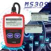 MS309 Car Fault Code Reader Accurate Engine Diagnostic Scanner ToolScanner Read & Erase Fault Code View For Peugeot