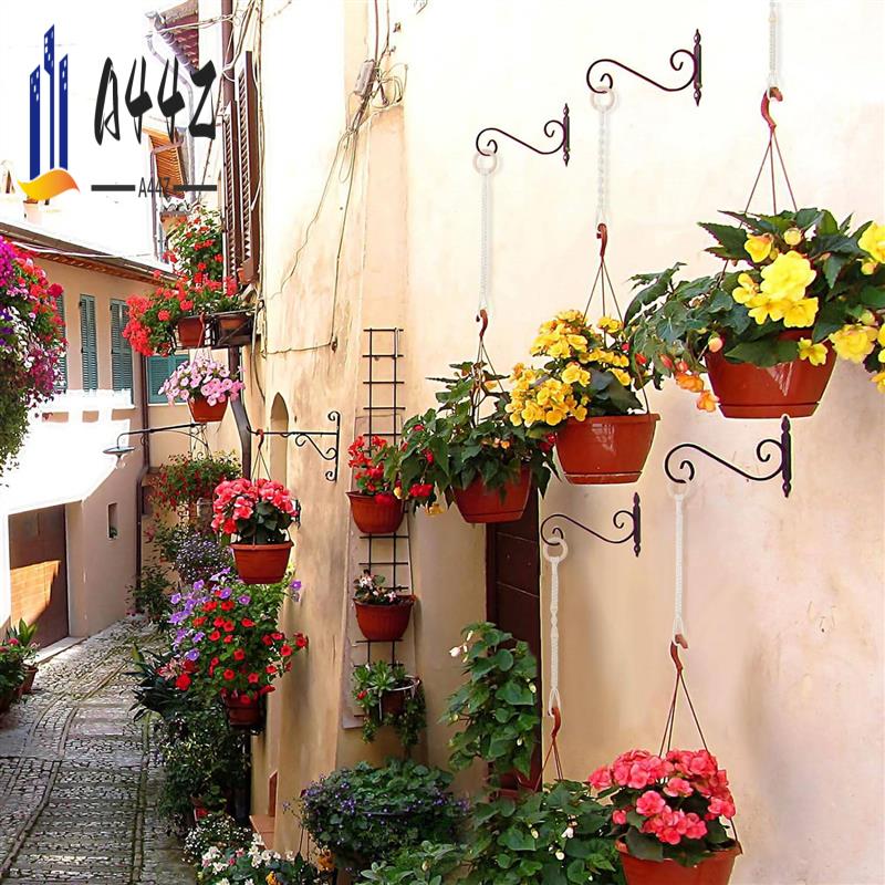 A44Z-12 Pcs Connectable Macrame Plant Hanger Extender Plant Pot Holders Extender Macrame Plant Holder Handmade Woven Hanging