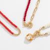 Seed Beads Short Choker Necklace for Women 2026 Fashion Layered Beaded Chain with Imitation Pearl Pendant Necklaces Neck Jewelry