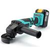 Electric Angle Grinder Cordless Brushless Tool 18V Rechargable Lithium Li-ion Battery for Polishing Cutting Grinding New