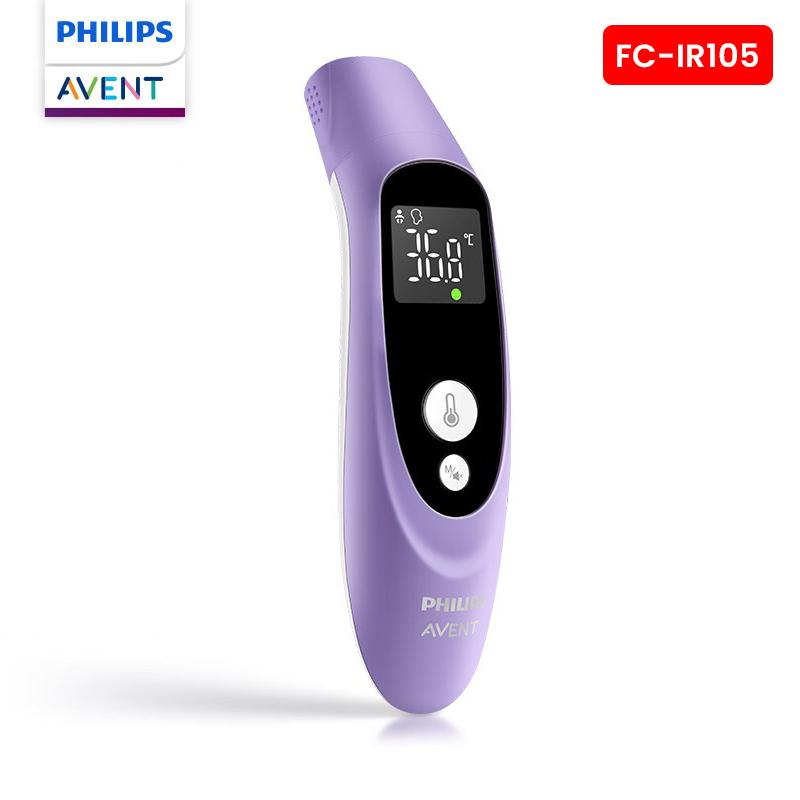 Philips Avent Termómetro 2 en 1 Termómetro infrarrojo para oído y frente Termómetro 2 en 1
