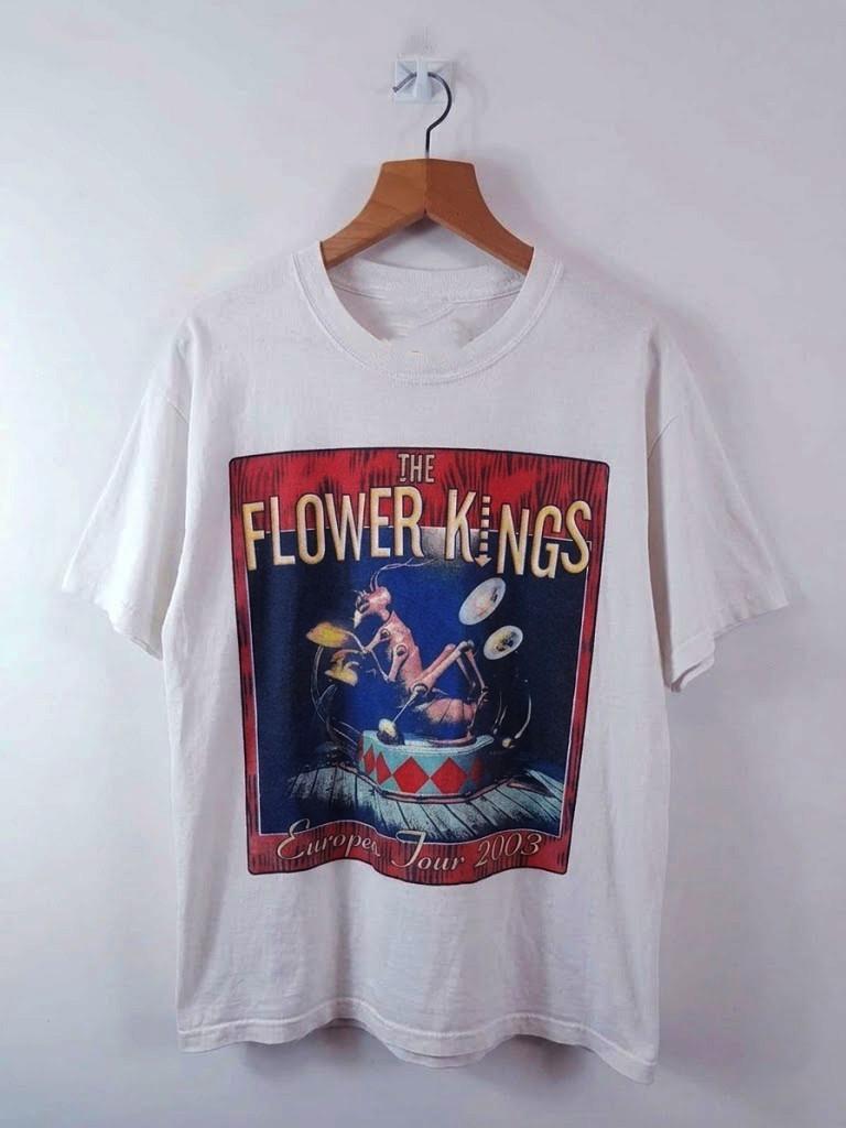 Europran Tour 2003 Rock The Flower Kings Band T-shirt S to 5XL PA400 S