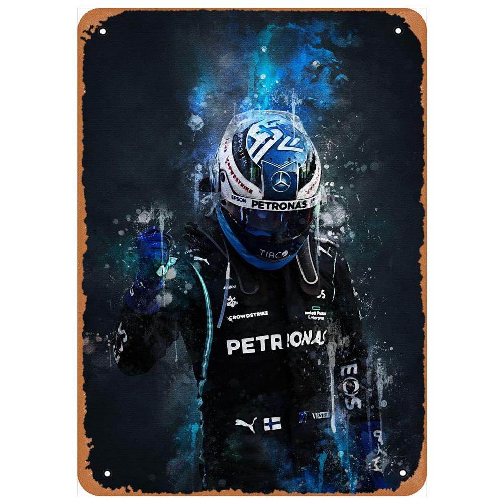 Monaca Grand Prix Car Racing Metal Tin Signs Posters Plate Wall Decor for Bars Game Room Man Cave Cafe Club Retro Posters Plaque