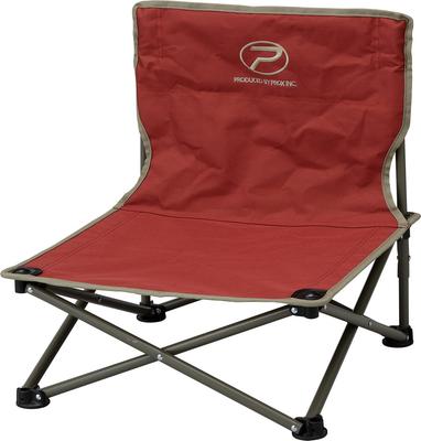 PROX Agra Chair, Dull Red, PX7882DR, an Outdoor Chair That Allows You To Sit Cross-legged Comfortably.