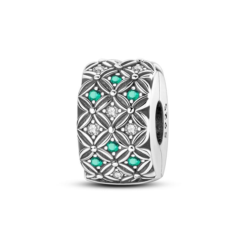 Original Copper Charms Bead Cz Zircon Green Frog Clover Tree Of Life Pendant Gift Fit Bracelet Jewelry Diy Marking