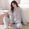 Pajamas Women'S Autumn And Winter Coral Fleece Thin Fleece Warm Island Fleece Women'S Winter Flannel Large Size Loungewear Set