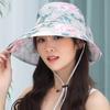 Sunscreen Hat Women's Summer Face Covering Travel Beach Sun Hat Big Edge Sun Hat Big Brim Foldable Face Small AA