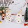 Christmas Tree Pendant Christmas Decorative Hanging Pendant Old Snowman Dolls Christmas Dwarf Toys