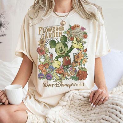 The Latest Hotselling Disney Tshirt Shortsleeved Retro Mickey Loose Breathable Tshirt Womens Clothing