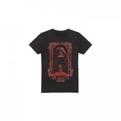 Gwiezdne Wojny: Koszulka męska w stylu Art Deco z maską Acolyte