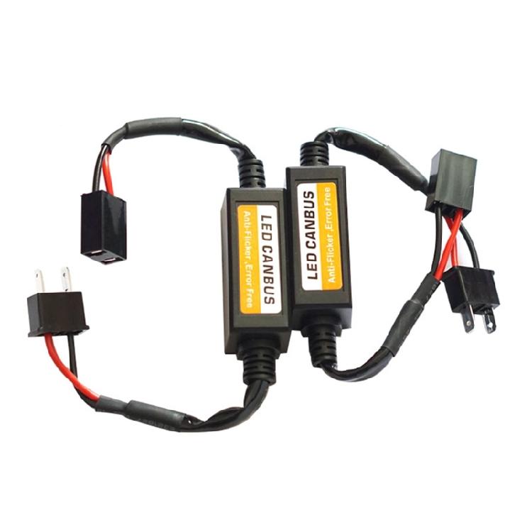 Effective LED Headlight Solution Headlight Canbus Decoder LED Resistor for Car