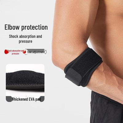 Tingbai Verstellbare Kompressions-Sport-Ellenbogenbandage (3 Pack)