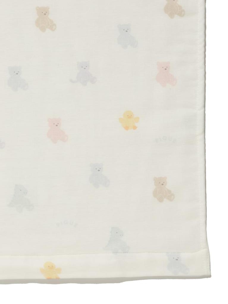 Gelato Pique Plush Gauze Blanket PSGG252838OWHTF [Sleep] [Baby]