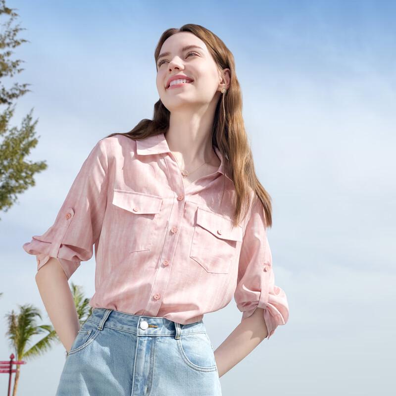 Betu Women's Summer Commuter Lapel Shirt