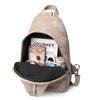 Retro Large Capacity PU Backpack Women's Chest Bag