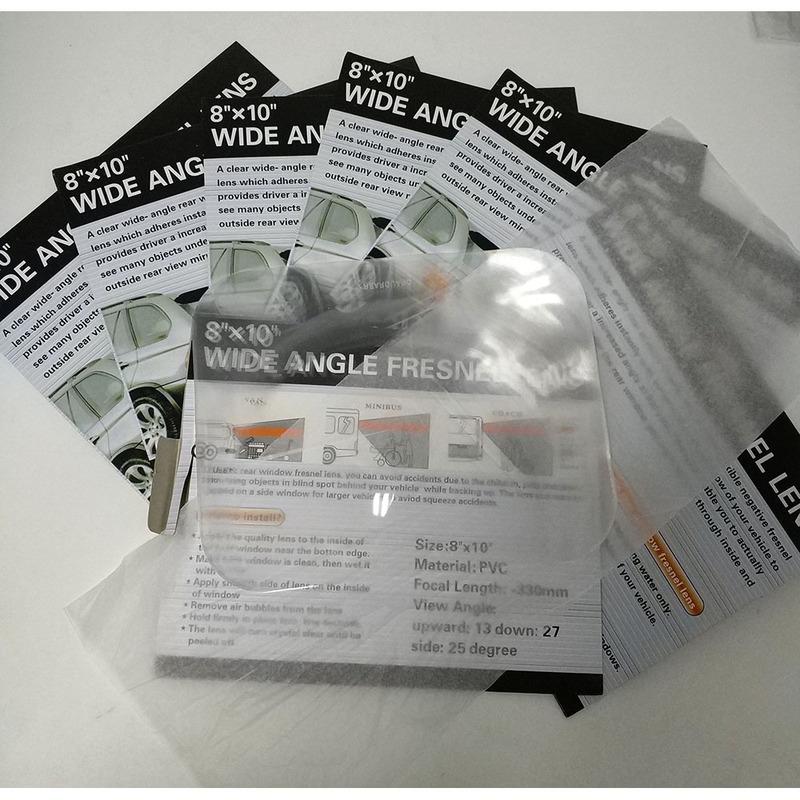 

Wide Angle Fresnel sticker Lens Reversing Enlarge View Angle Optical Parking Blind Spot