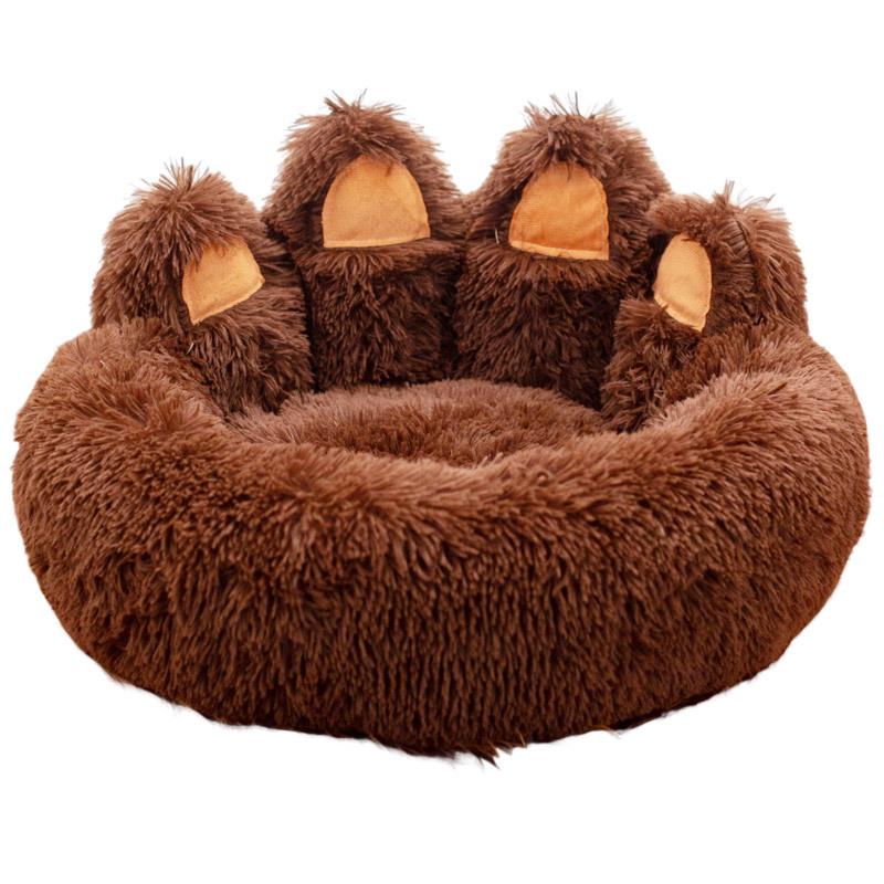 All-Season Plush Dog and Cat Nest - Cozy, Fun, and Thickened Pet Bed