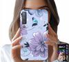 Etui Do Samsung A7 2018 - Kwiatki Kwieciste Modne Wzory Plecki