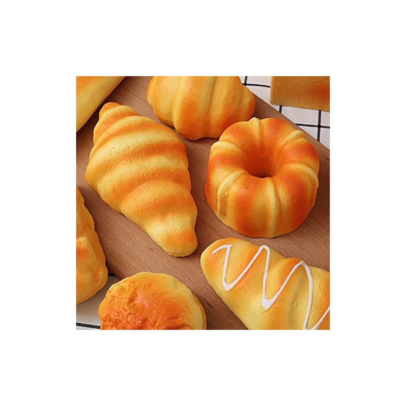 Funny Artificial Bread Concentration Training Toy for Kids for Anxiety Relief Sensory Play and Stress Relief