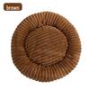 Cross-Border Faux Fur Pet Nest: Warm Round Bed for Dogs & Cats