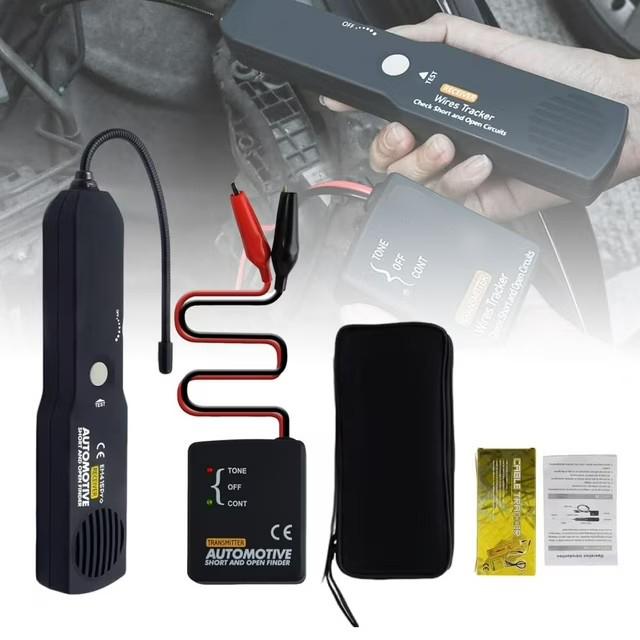 EM415 Automotive Wire Breakage Electronic Detection Tool  6-42V DC Scanner Car Short Circuit Wire Repair