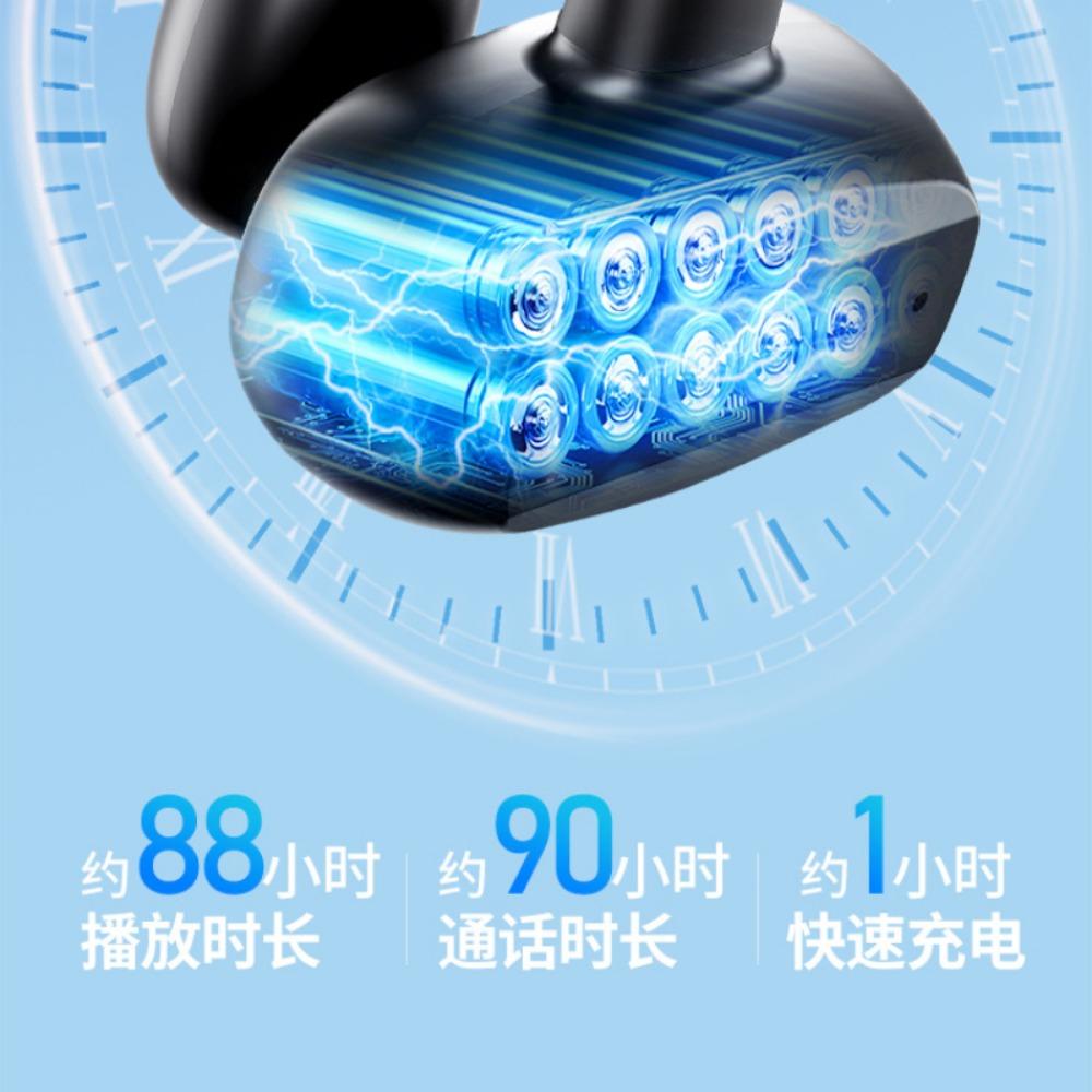 Nová sluchátka Bluetooth Bezdrátová sportovní sluchátka s klipsem Bone Conduction