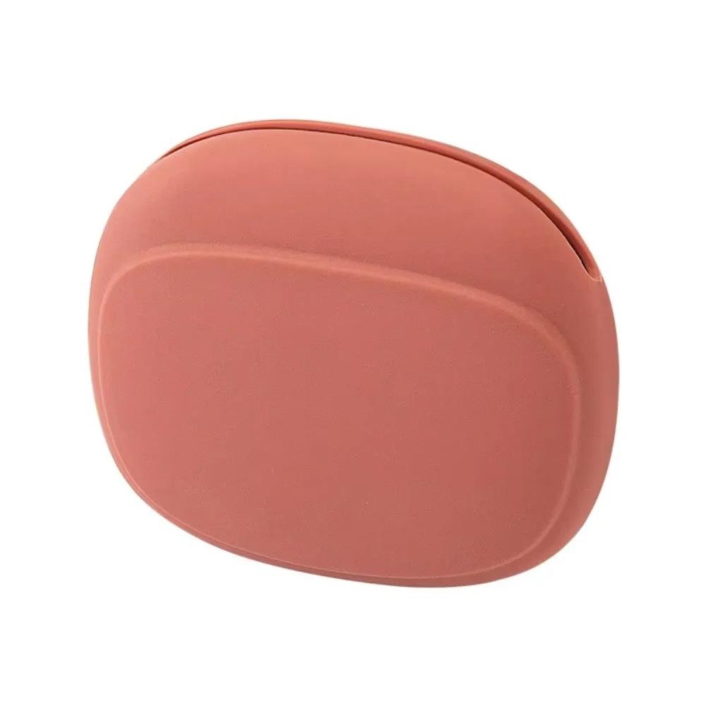 

Silicone Headphone Organizer-Data Cable Storage Case-Mini Key Box-Portable Wired Headphone Organizer розовый