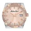 Mathey-Tissot Mathy III Two Tone Stainless Steel Pink Dial Quartz D810RSAL Women's Watch