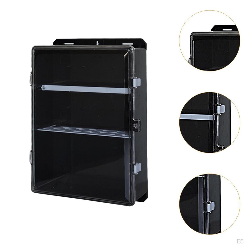 Electrical Outdoor Box, Circuit Breaker, Dustproof, Practical, Waterproof, for Workshop, Home, Hotel