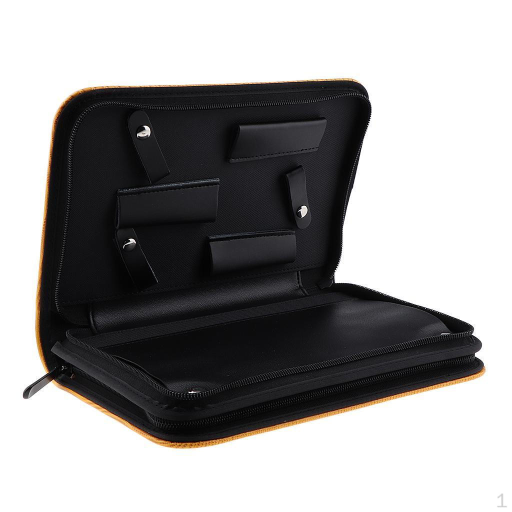 

Storage Bag Comb Case Organizer Box Kit жовтий